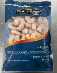 Camarón Precocido 1 Lb x 20